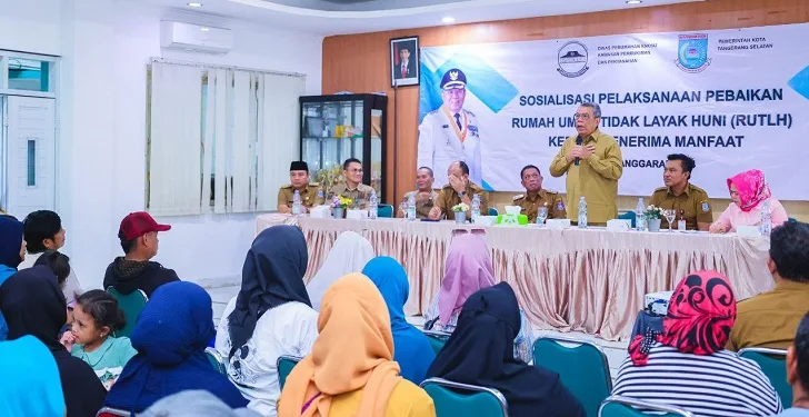 Benyamin Davnie : 70 Unit RUTLH di Serpong Utara Akan Dibedah