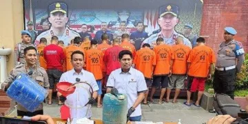 Polresta Tangerang Tangkap Pelaku Penyalahgunaan BBM Bersubsidi di Rajeg