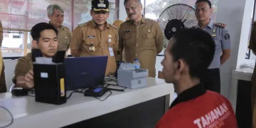 Jelang Pemilu 2024, WBP Lapas Tangerang Lakukan Perekaman KTP