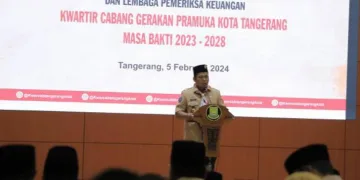 Pj Wali Kota Tangerang Ajak Pramuka Jadi Agen Perubahan