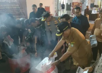 KPU Kota Tangerang Musnahkan 16.607 Surat Suara Rusak dan Lebih