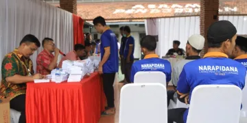 Ribuan WB Lapas Pemuda Kota Tangerang Gunakan Hak Pilihnya Dalam Pengawasan Ketat