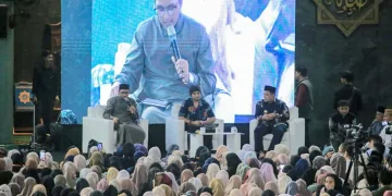Ribuan Generasi Muda Hadiri Tabligh Akbar di Masjid Al Azhom Kota Tangerang
