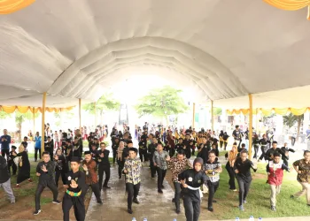 Latihan Bersama, Mahasiswa KKN UGM Kembangkan Silat Kaserangan