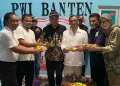 Pj Gubernur Banten Al Muktabar Beri Kejutan di Hari Pers Nasional dan HUT PWI