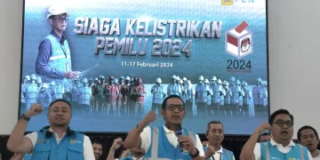 Dirut PLN Pimpin Langsung Pengamanan Pasokan Listrik dari Posko Nasional Siaga Pemilu PLN