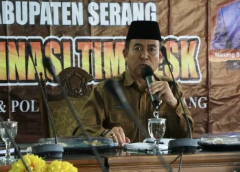 Tim Desk Pemilu-Pilkada Kabupaten Serang Samakan Persepsi