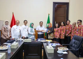 Pj Gubernur Al Muktabar Terima Kunjungan Kepala Perwakilan BPKP Provinsi Banten