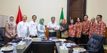 Pj Gubernur Al Muktabar Terima Kunjungan Kepala Perwakilan BPKP Provinsi Banten