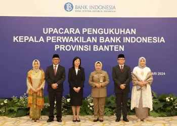Hadiri Pengukuhan KPw BI Banten, Pj Sekda Virgojanti: Kami Berharap Peningkatan Sinergitas Untuk Ekonomi Berkelanjutan