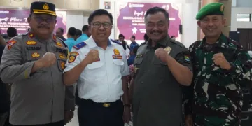 Ratusan Personel Satpol PP Amankan Rekapitulasi Suara oleh KPU Kabupaten Tangerang