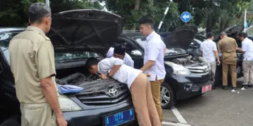BPKAD dan BPK RI Periksa Ribuan Kendaraan Dinas Pemkab Tangerang
