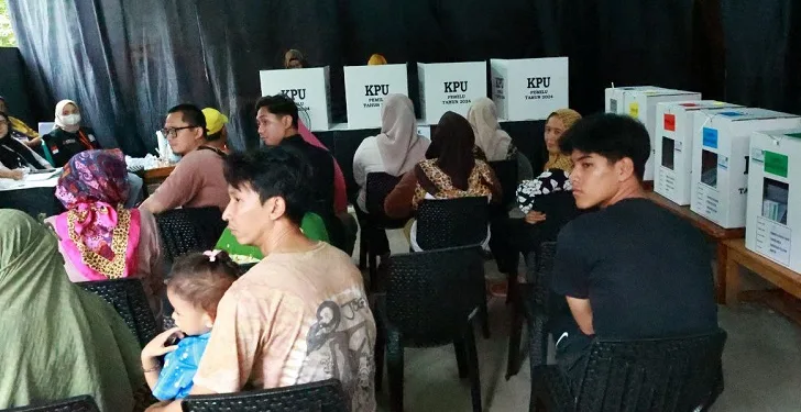 15 TPS di Pondok Aren Tangerang Selatan Gelar Pemungutan Suara Lanjutan