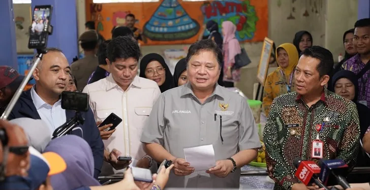 Airlangga Hartanto Jadikan SMP Negeri 2 Curug Tangerang Percontohan Program SISRATA
