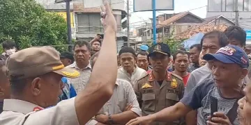 Pedagang Pasar Anyar Tolak Tempati Bangunan Relokasi Yang Disiapkan Pemkot Tangerang