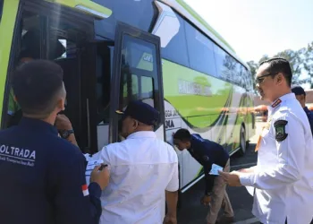 Jelang Idul Fitri, Dishub Kota Tangerang Cek Kelaikan Angkutan Massal