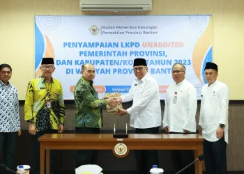 Pemkot Tangsel Serahkan LKPD Unaudited 2023