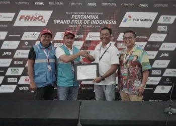 F1 Powerboat 2024 Danau Toba Sukses Pakai Listrik Hijau PLN yang Andal Tanpa Kedip