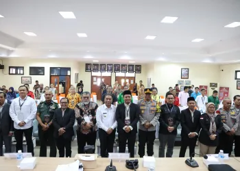Pj Gubernur Banten Al Muktabar Hadiri Pembukaan Rapat Pleno Rekapitulasi Perolehan Suara Tingkat Provinsi