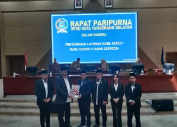 15 Anggota DPRD Tangsel Tak Hadiri Rapat Paripurna Penyampaian Laporan Hasil Reses I