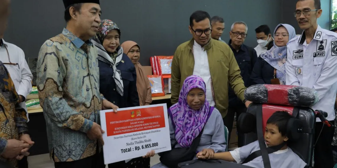 DPR RI Tinjau Penanggulangan Bencana dan Penyaluran Bansos di Tangerang Selatan