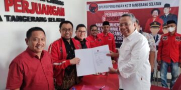 PDIP Tangsel Buka Penjaringan Calon Kepala Daerah Hingga Akhir April