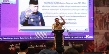 Pj Bupati Minta RPJPD Kabupaten Tangerang Bersinergi dengan Pusat dan Provinsi