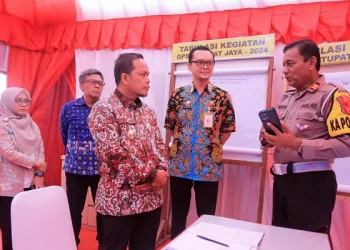 Pj Wali Kota Tangerang Tinjau Posko Lebaran Idul Fitri 1445 H