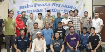 Pokja WHTR Gelar Bukber dan Santunan Yatim Piatu 