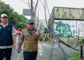 Masa Jabatan Wali Kota dan Wakil Wali Kota Tangsel Mau Habis, Kabel Fiber Optik Kian Semrawut