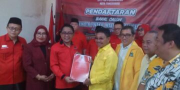 Sachrudin Daftar Calon Wali Kota Tangerang Ke DPC PDIP