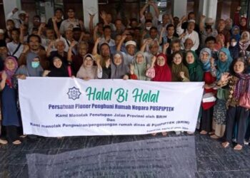 Ratusan Ilmuwan Pensiunan Pegawai Puspiptek Tolak Pengusiran dan Pengosongan Rumah Dinas oleh BRIN