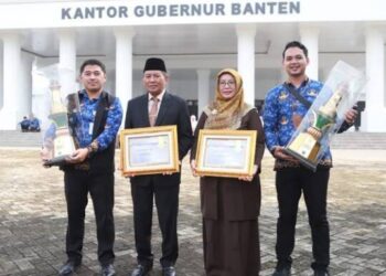 Dinas Kominfo Kota Tangerang Raih Penghargaan Inovasi Pelayanan Publik Banten 2023