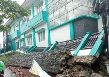 Hujan Lebat di Tangsel Sebabkan Genangan, Pohon Tumbang, Longsor dan Tembok Roboh