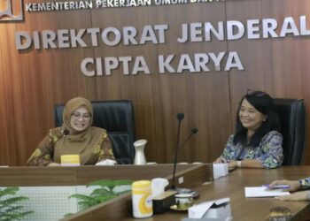 Bupati Irna Kembali Usulkan Bantuan Program Pembangunan Ke Kementerian PUPR