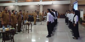 Pj. Bupati Lebak Kukuhkan Kepengurusan Forum Komunikasi Masyarakat Siaga Bencana