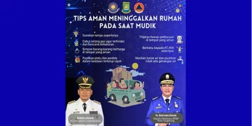 BPBD Kota Tangerang Berikan Tips Aman Meninggalkan Rumah Pada Saat Mudik Idul Fitri