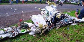 Pesawat Jatuh di Sunburst BSD Serpong Jenis Cessna 2006 Milik Indonesia Flying Club, Pilot, Engineer dan Penumpang Meninggal Dunia
