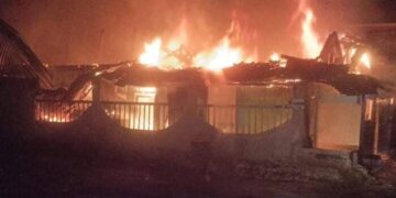 Api Melalap Kontrakan di Pondok Aren Tangsel, Kerugian Capai Rp700 Juta