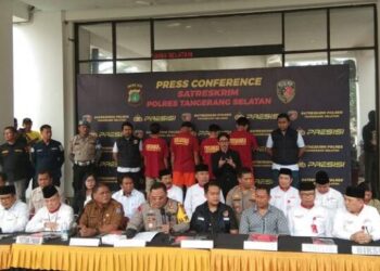 Polres Tangsel Bekuk Empat Pelaku Pembubaran Mahahasiswa Yang Sedang Beribadah