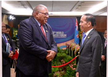 Jokowi Tekankan Hal Ini Saat Bertemu Presiden Fiji di KTT World Water Forum Bali