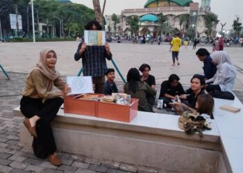 Tingkatkan Minat Literasi, Komunitas Sedar Buat Gerakan Baca Buku Gratis