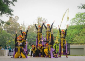 TP PKK Provinsi Banten Kreasikan Senam 6 Langkah Cuci Tangan Dalam Tarian Tradisional