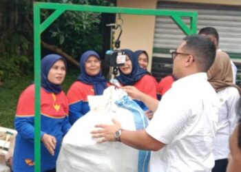 DLH Tangsel Gelar Penimbangan Sampah di Buaran Serpong