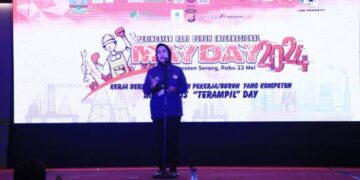 Hadiri Puncak Mayday 2024, Bupati Serang Pastikan Keberadaan Investasi Kondusif