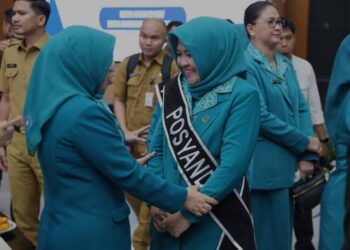 Tine Al Muktabar Kembali Dilantik Menjadi Pj. Ketua TP PKK Provinsi Banten