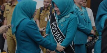 Tine Al Muktabar Kembali Dilantik Menjadi Pj. Ketua TP PKK Provinsi Banten