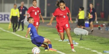 Timnas Wanita Indonesia Gilas Singapura 5-1 di Laga Uji Coba!