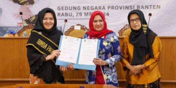 Bunda Paud Provinsi Banten Tine Al Muktabar Sinergikan Program Paud dalam Revitalisasi Posyandu