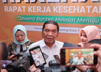 Pj Gubenur Al Muktabar Buka Rakerkesda Provinsi Banten Tahun 2024